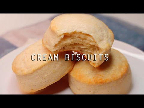 Moist Cream Biscuits ~ Easy Light x Flaky Recipe