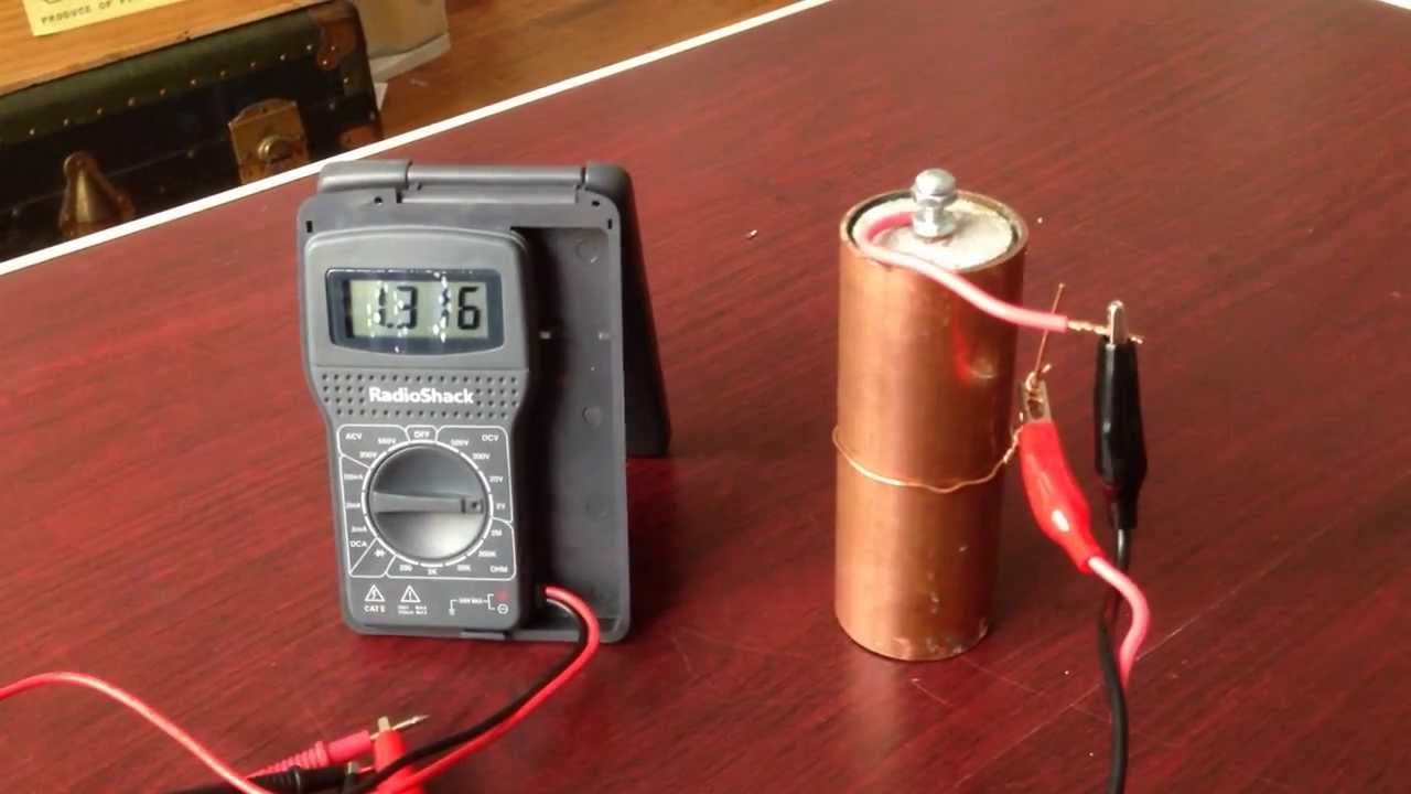 Crystal Cell Battery Results & Opinion Part 1 Green Energy YouTube