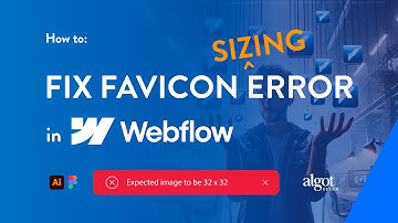 Uploading Favicons for Webflow - Avoid Sizing Errors