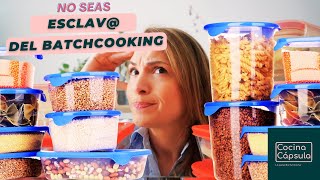 No seas esclavo del batch cooking