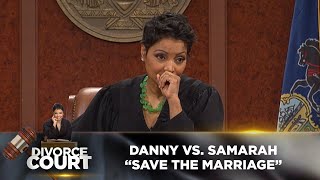 Divorce Court - Danny Worley vs Samarah Hopkins: Save The Marriage - Season 14 Episode 21