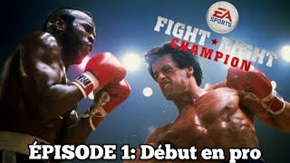 FIGHT NIGHT CHAMPION | ROCKY: Début en carrière professionnelle