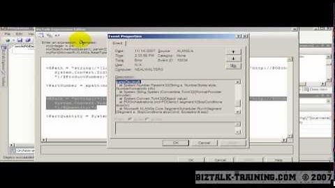BizTalk 2006/R2 - 13-06 Using Direct Binding to Call an Orch - Part 4