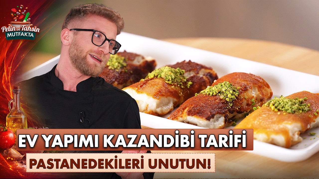 Dibini Tutturmak Bu Kadar Kolay Olmamıştı! Tam Ölçülü Kazandibi Tarifi | Pelin ve Tahsin Mutfakta