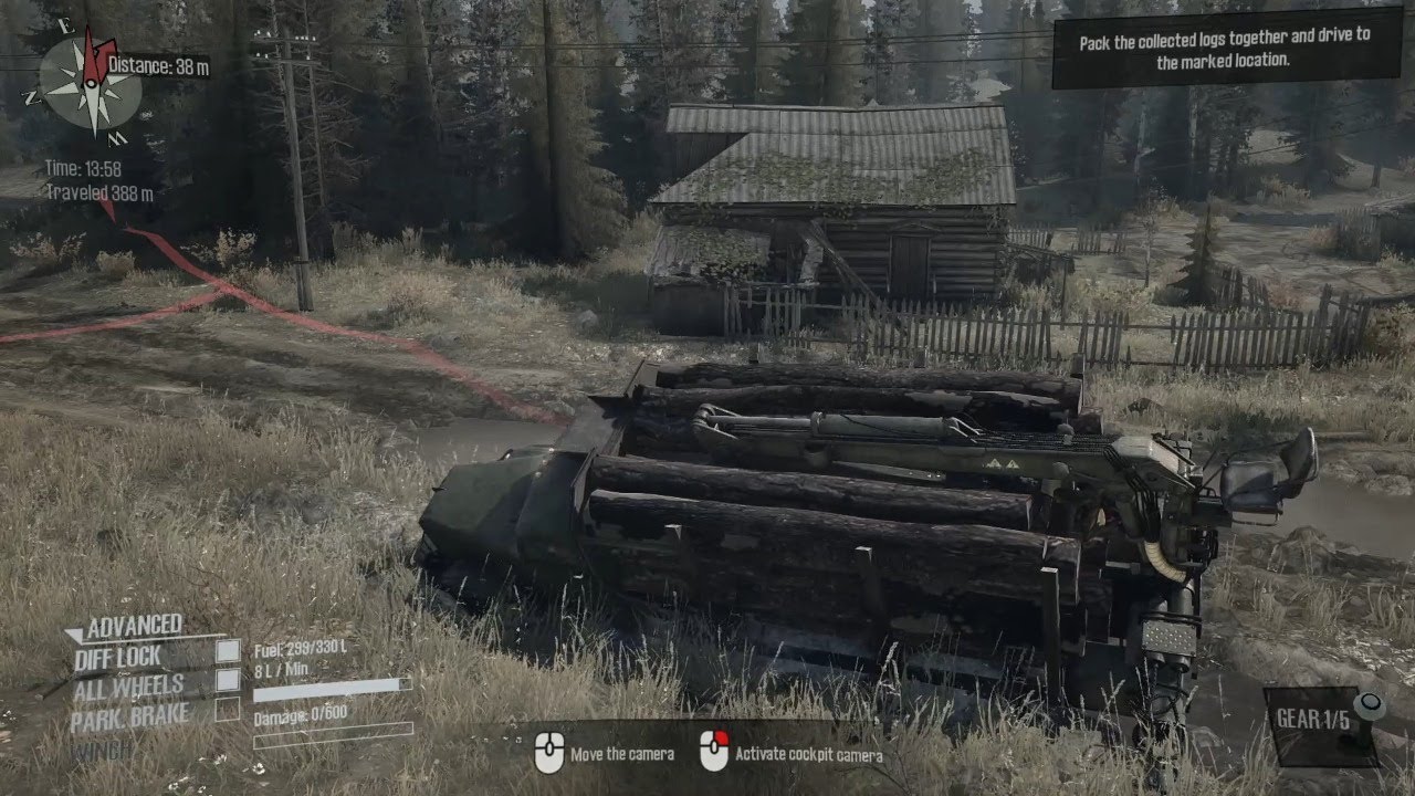 Mud Runner high graphics gameplay...