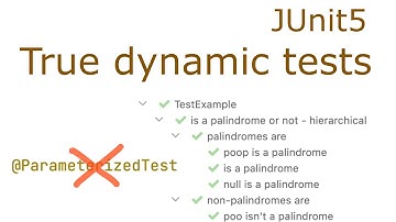 The true dynamic JUnit5 tests - @TestFactory