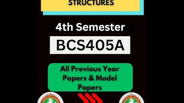 BCS405A Discrete Mathematical Structures Previous Year Papers (VTU) #vtu #vtupapers#dms #viralshorts