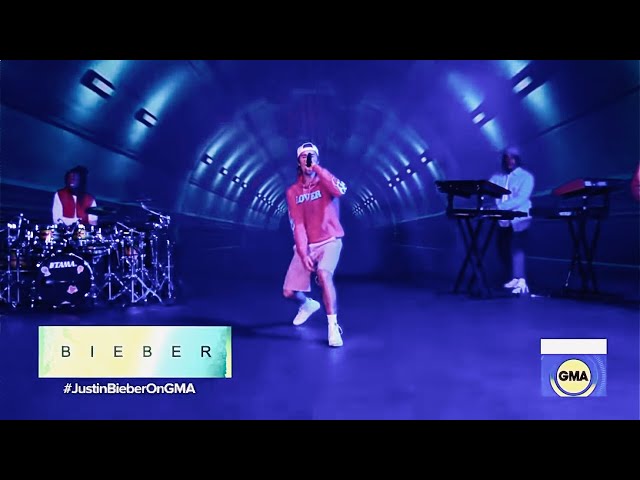 Justin Bieber - Hold On Live (Good Morning America) class=