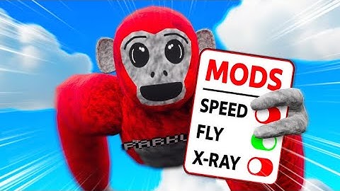 Using ILLEGAL Mods In Scary Baboon