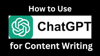 How to use chat GPT for content Writing || using chat gpt for content writing || step by step guide