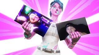 Trickshotting Twitch Streamers Funny Reactions - Fortnite