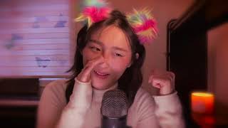 ASMR 🦄 inaudible cupped whisper ramble at 100% sensitivity