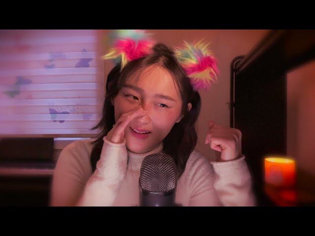 ASMR 🦄 inaudible cupped whisper ramble at 100% sensitivity