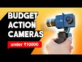 BEST ACTION CAMERA UNDER 10000 RS {Hindi} Top 5 Cameras for Vlogging Review // 4k Action Camera 2020