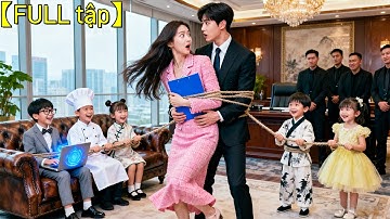 Mẹ ơi, nhìn này! Chúng con đã bắt được bố rồi!” 5 em bé thiên tài hàng đầu giúp mẹ tìm thấy bố CEO