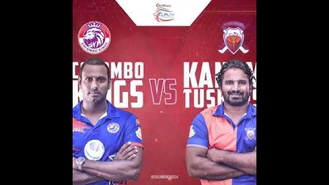 Colombo kings vs Kandy Tuskers - super over