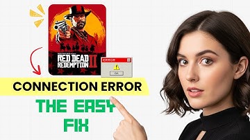 How to FIX Red Dead Redemption 2 Connection Error / Server Error! (Step-by-Step)