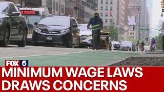 NYC delivery worker minimum wage laws draws concerns
