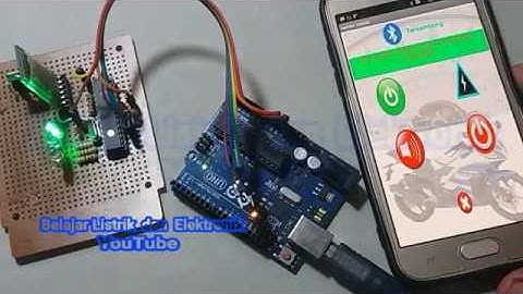 Mengisi scetch remot motor android || tutorial arduino