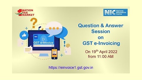 Webinar on e-Invoicing - Question & Answer Session