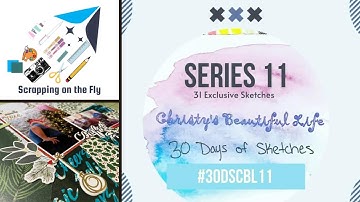 30 Days of Sketches - Day 5 - @ScrappySisters - Comfort & Joy