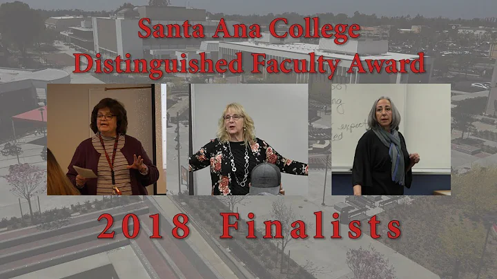 2018 SAC Distinguished Faculty Award Finalists