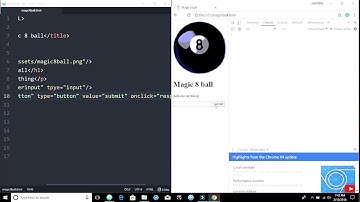 Making a Magic 8 Ball With CODE
