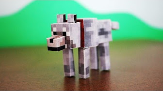 Minecraft Papercraft Mobs - YouTube