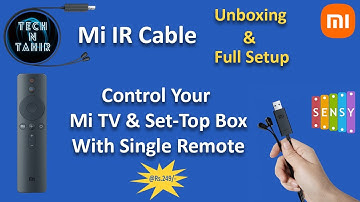 Change Set top box channel with Smart TV remote  | Mi IR Cable Unboxing, Installation and Review