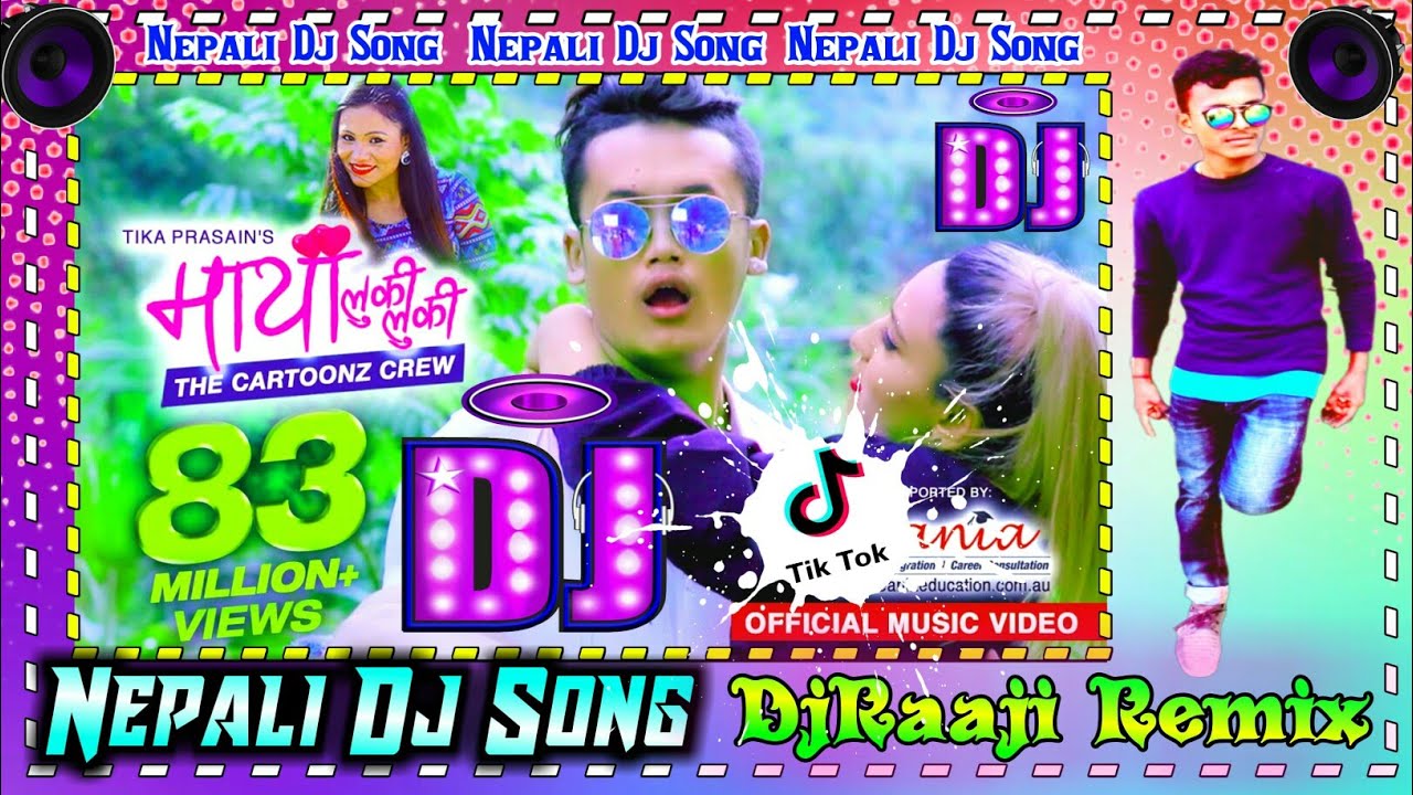  Nepali Dj Remix  Maya Luki Luki Tika Prasain Ft The Cartoonz Crew Electro Mix  DjRaaji Remix