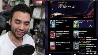 Gigguk's Choice for Crunchyroll Anime Awards AOTY