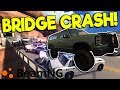 BIGGEST POLICE CRASH & BRIDGE COLLAPSE! - BeamNG Gameplay & Crashes - Bridge Mod