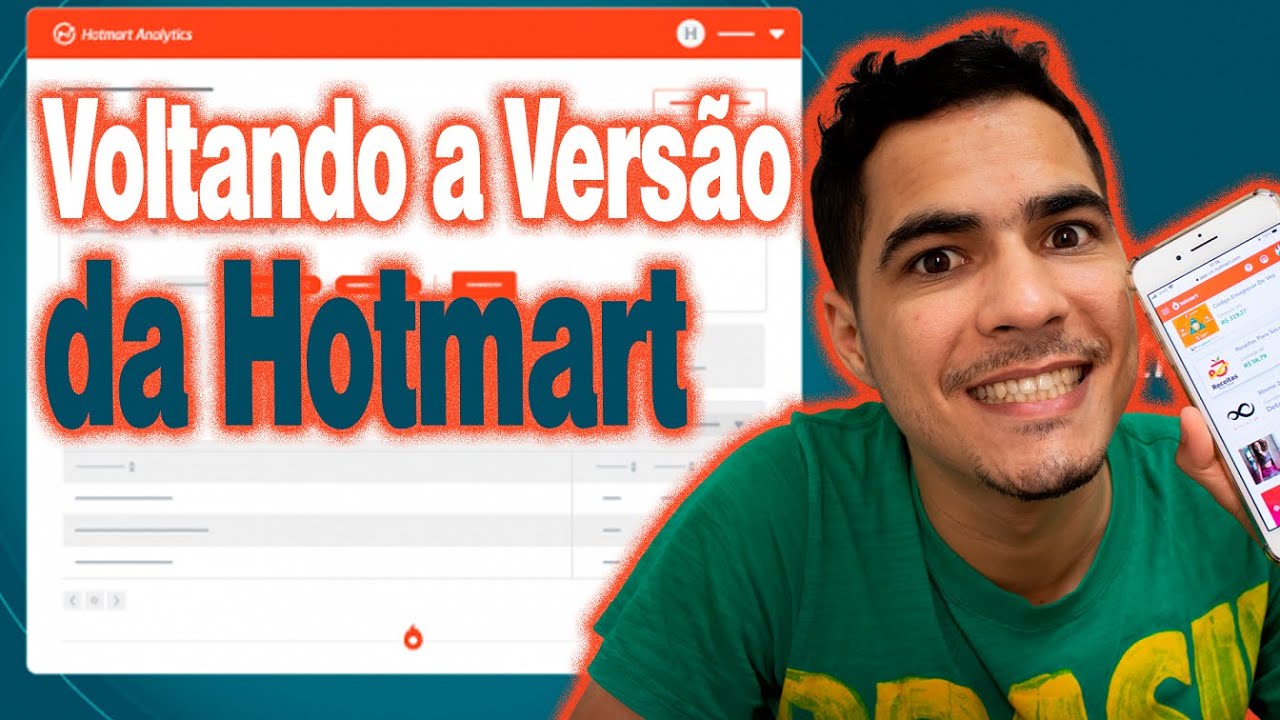 VEJA COMO VOLTAR NA TELA ANTERIOR DA HOTMART Antes da Atualização - YouTube