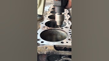 How to repair block hole #engine #shorts