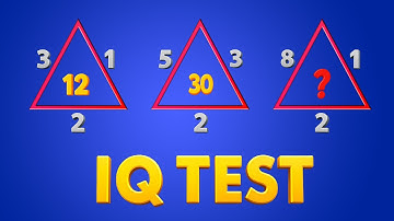 IQ test |  Triangle Puzzle Logic Challenge