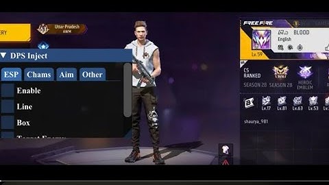 Free fire OB48 Update Script hacker Sniper Aimbot Fast switch Speed Wall Hcak Ranked Antiban V39