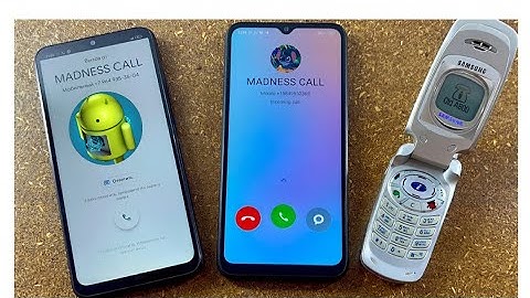 Two XIAOMI Redmi 9A vs 9C NFC Incoming Call & Outgoing Call Samsung A800