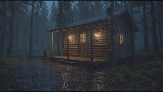 Live Rain in the Forest Refuge for Sleeping| Rainforest Sounds for Sleeping