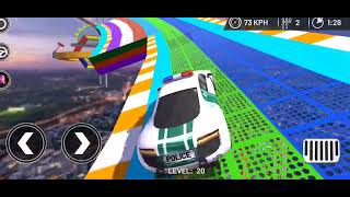 Police Car Stunt Master 3D - Mega Ramp Racing Car Mode - Android GamePlay (05/03/23) screenshot 4