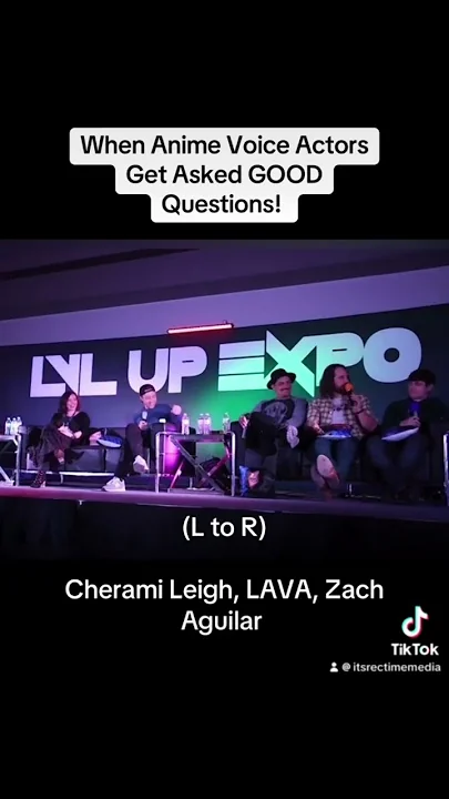 When Anime Voice Actors Get Asked GOOD Questions #Shorts