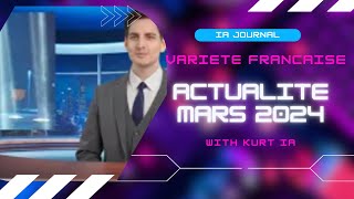 Quelques infos de variété française - Mars 2024 (Journal IA)