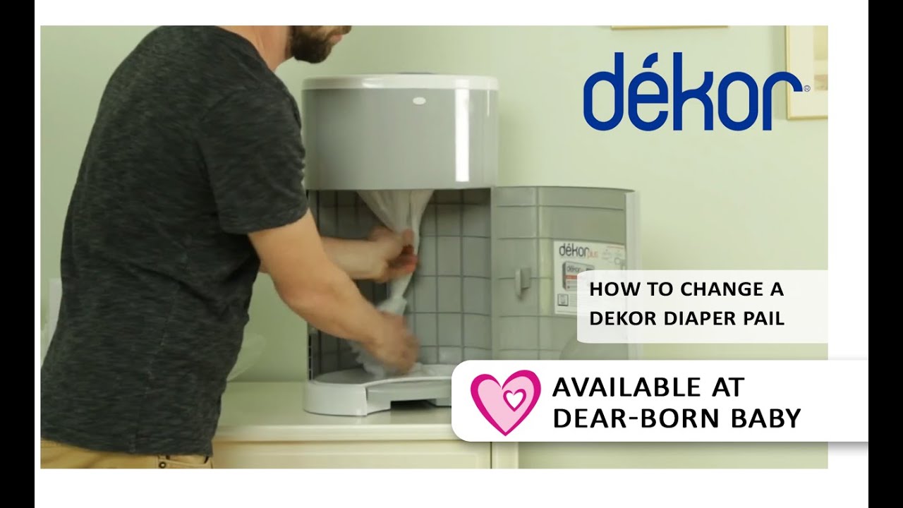 How To Change A Dekor Diaper Pail Refill HowTo Available At Dear How To Change A Dekor Diaper Pail Refill HowTo Available At Dear