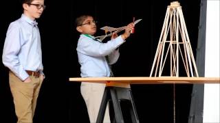 Science Olympiad Wright Stuff Demo (Ranney Middle School)