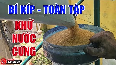 Cách xử lý nước cứng tẩy cáu cặn canxi phương pháp làm mềm hiệu quả