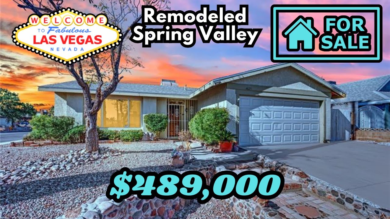 Affordable Single Story Home in Spring Valley Las Vegas | No HOA