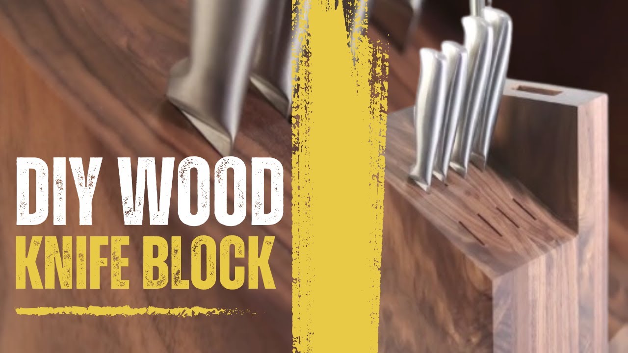 Woodsmith Custom Knife Block Plan