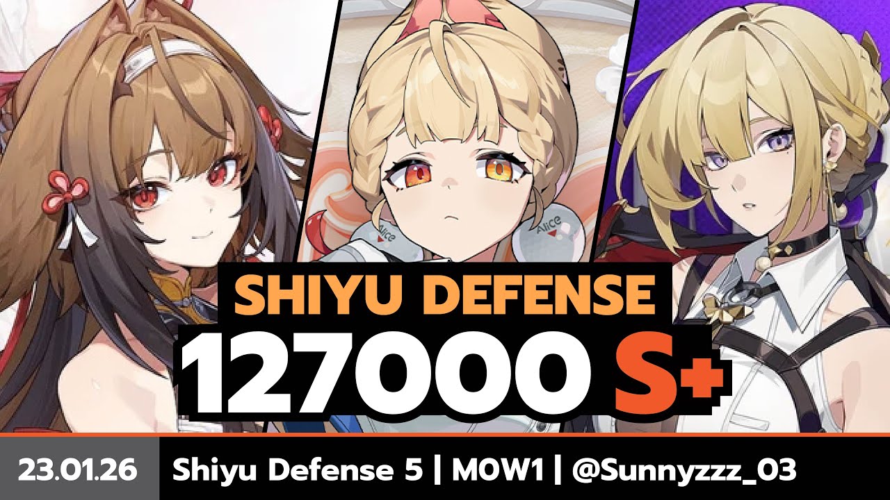 【ZZZ】Shiyu Defense 5 | Ye Shunguang , Alice & Evelyn M0W1 | S+