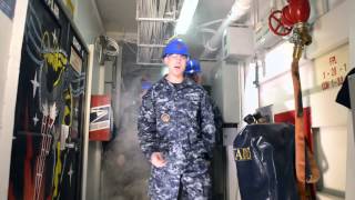 USS Harry S. Truman Army Navy Football Spot