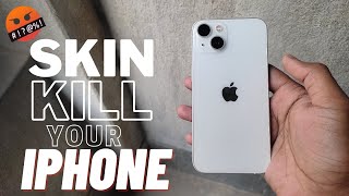 Skin may kills your iPhone! Don't apply🤬