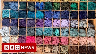 Recycling fashion: The town turning waste into clothes- BBC News